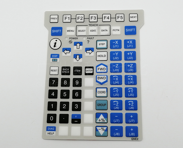發(fā)那科示教器鍵盤按鍵膜GNE2 發(fā)那科示教器鍵盤按鍵膜GNE2