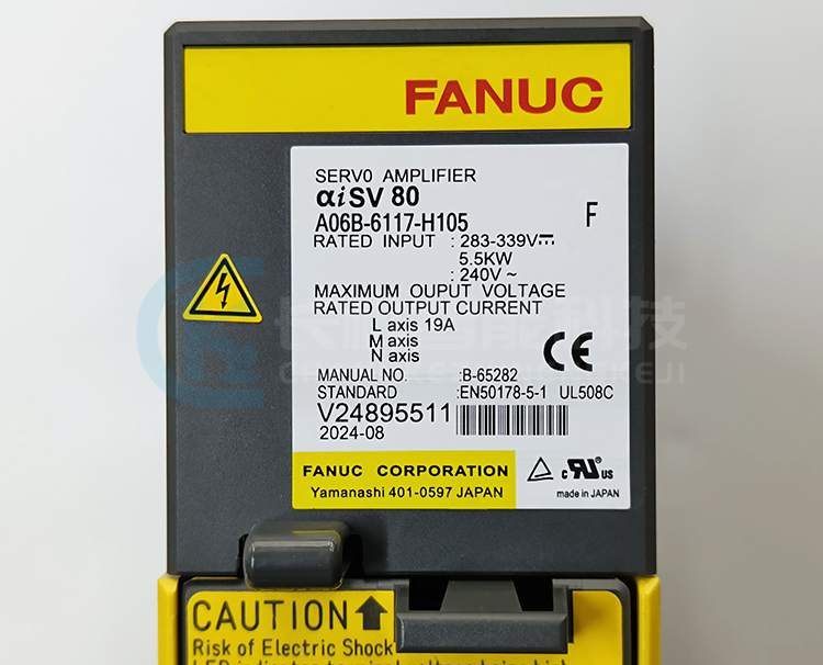 發(fā)那科驅動器A06B-6117-H105 αiSV 80 發(fā)那科驅動器A06B-6117-H105 αiSV 80